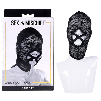 Sex & Mischief Lace Hush Hood