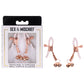 Sex & Mischief Peaches n CreaMe Bell Nipple Clamps