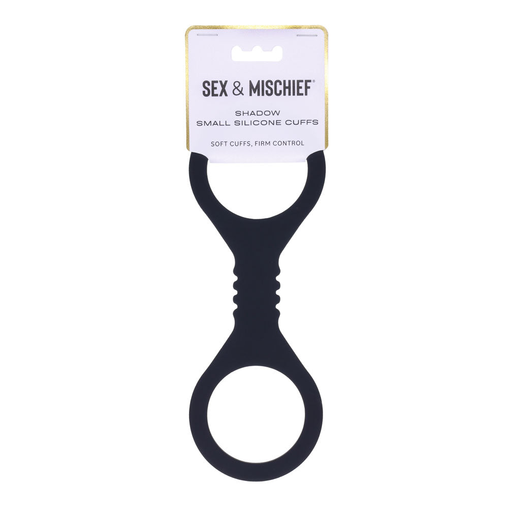 Sex & Mischief Shadow Small Silicone Cuffs