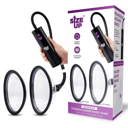 Size Up Rechargeable Power Plumper Pussy Pump