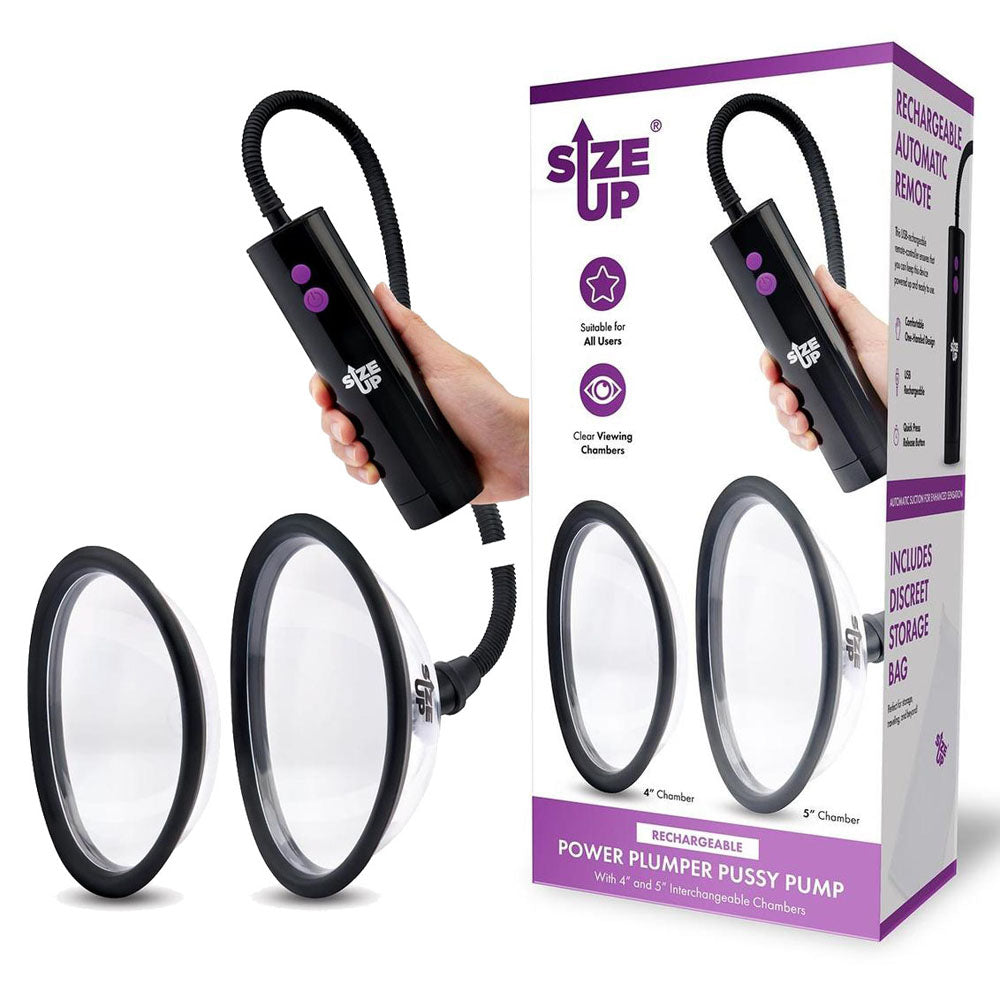 Size Up Rechargeable Power Plumper Pussy Pump