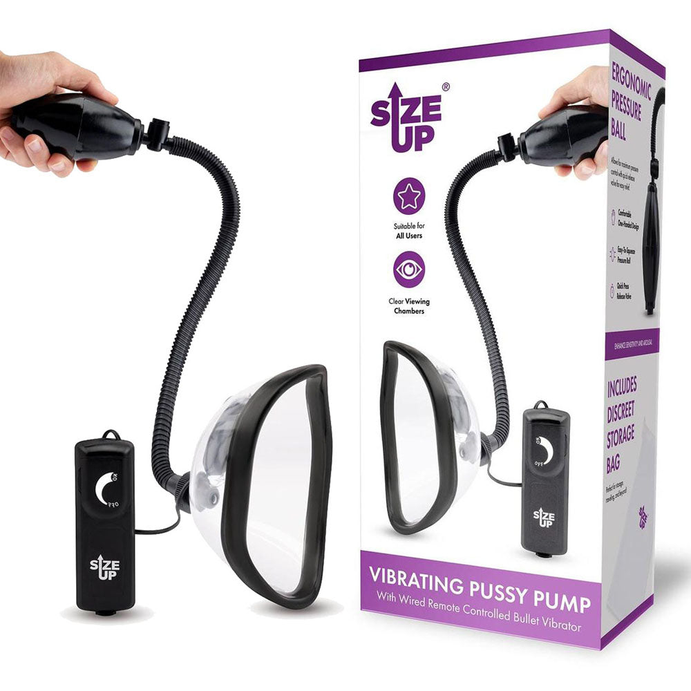 Size Up Vibrating Pussy Pump