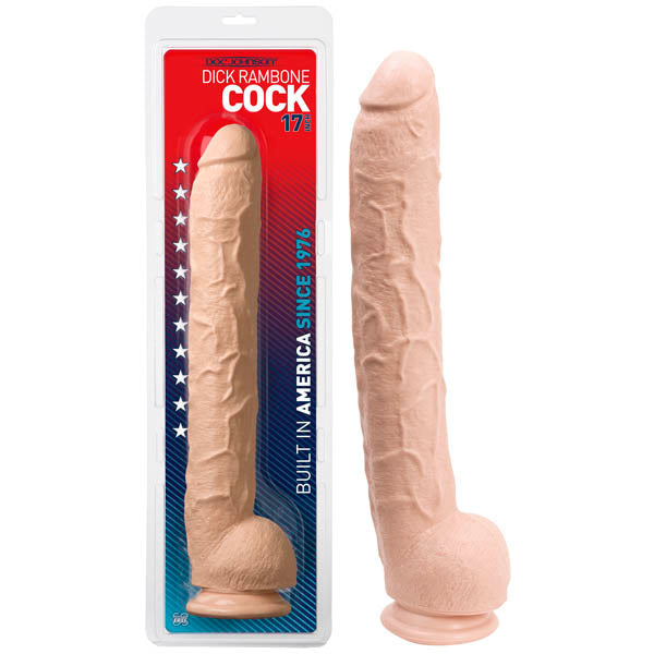 Doc Johnson 17" Dick Rambone Cock Huge Dildo Dong
