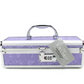 BMS Lockable KEYLESS Vibrator Case Sex Toy Storage Trunk Chest Purple