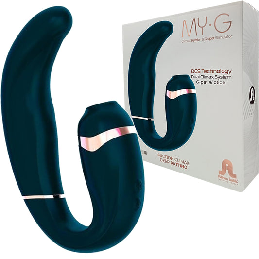 Adrien Lastic MY-G Double Ended Clitoral Sucker + Vibrator Dildo Sex Stimulator