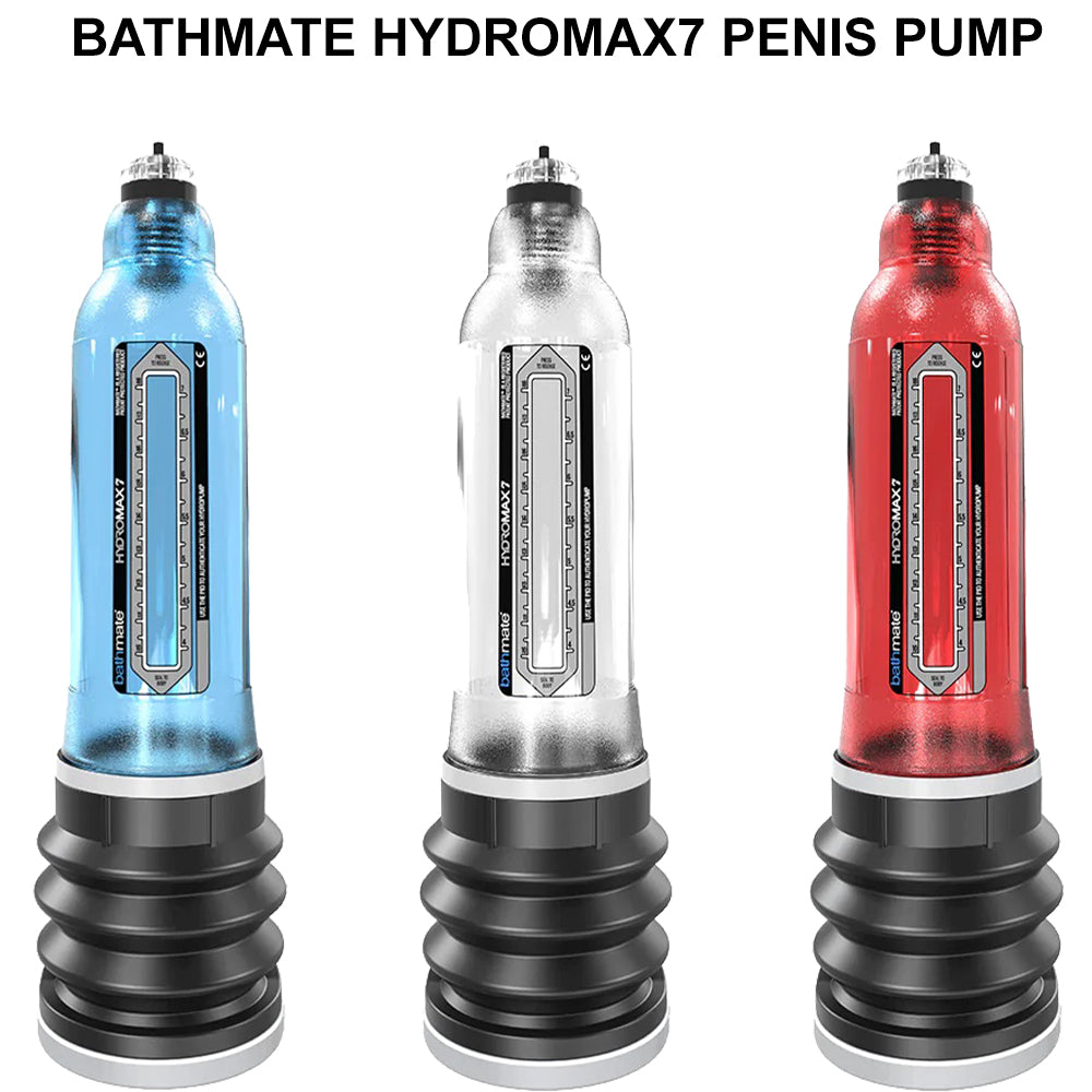 Bathmate HydroMax7 Penis Pump Vacuum Enlarger Hydro 7" Male Erection Sex Toy