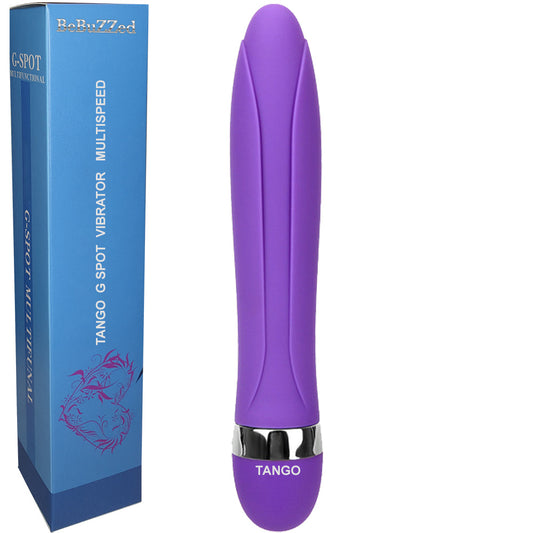 BeBuZZed Tango Flow 7.2” G-Spot Vibrator Multi-Speed Purple