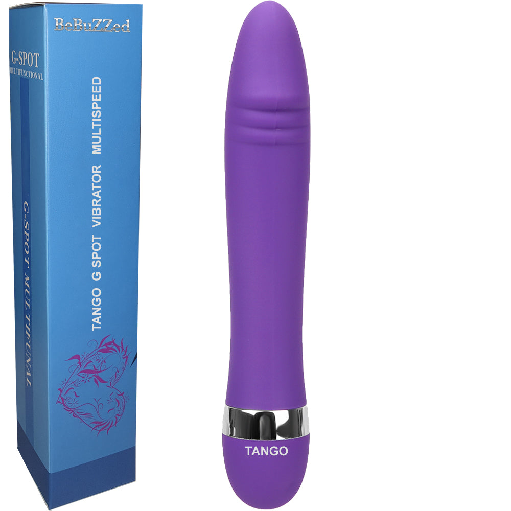 BeBuZZed Tango Grind 7.2” G-Spot Vibrator Multi-Speed Purple