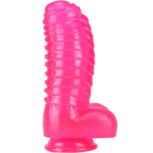 Bebuzzed Big Boy Giant Anal Plug Fat 11.8" Dildo Pink