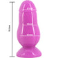 FAAK-CHGD016 Fat Anal Plug Dildo Dong Purple - BEBUZZED