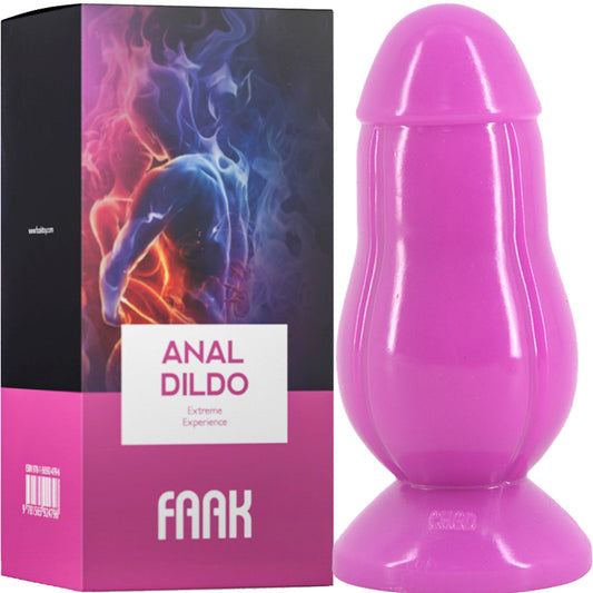 FAAK-CHGD016 Fat Anal Plug Dildo Dong Purple - BEBUZZED