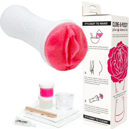 Clone-A-Pussy Sleeve Kit Vagina Cloning Male Masturbator Cup Sex Pocket Pussy