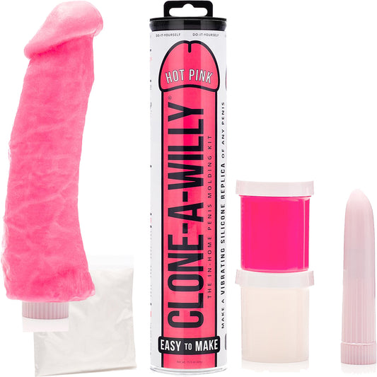 Clone a Willy Hot Pink Skin Tone Penis Cloning Kit