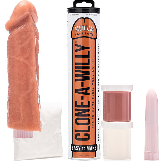 Clone a Willy Medium Skin Tone Penis Cloning Kit