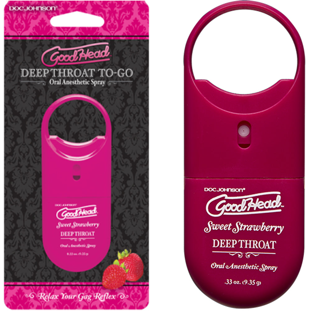 Goodhead Juicy Head Deep Throat Desensitizer Oral Numb Sex Spray Flavoured