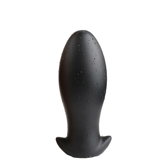 Bebuzzed DINO EGG Anal Plug Liquid Silicone 15cm Black