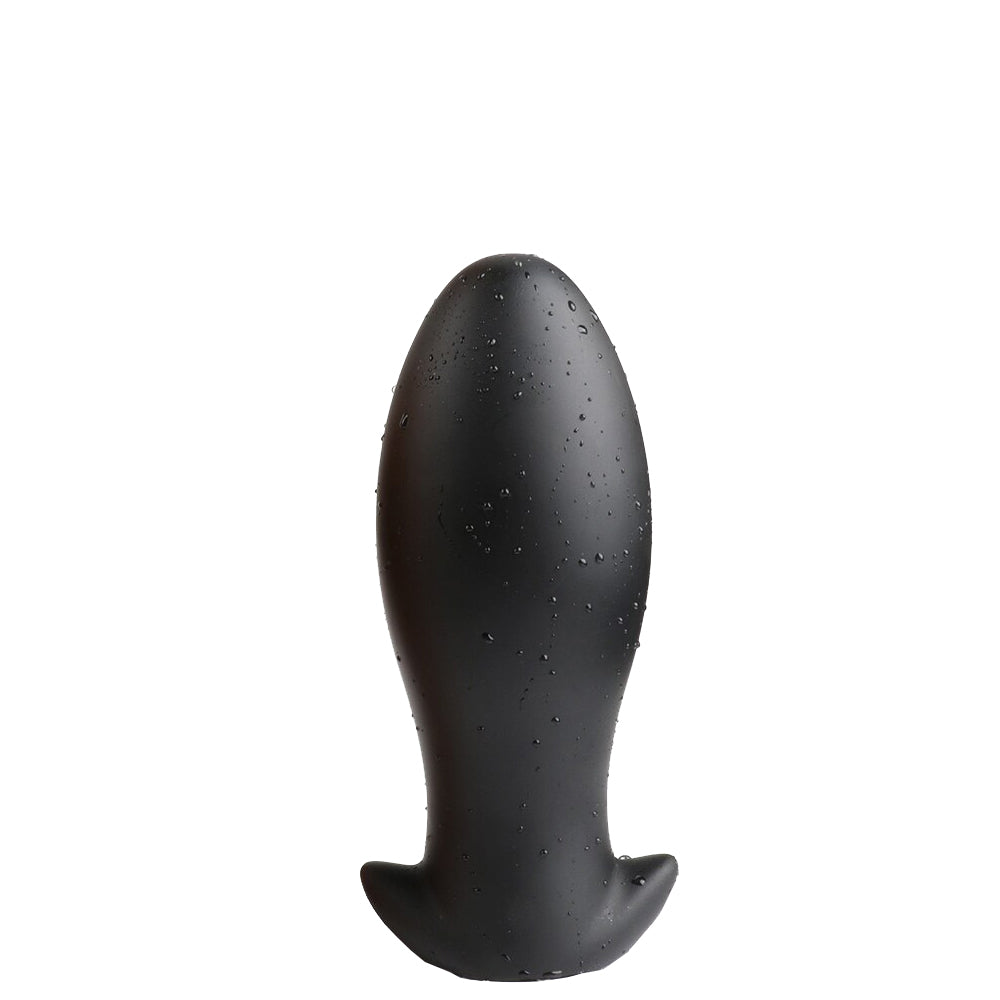 Bebuzzed DINO EGG Anal Plug Liquid Silicone 12.5cm Black
