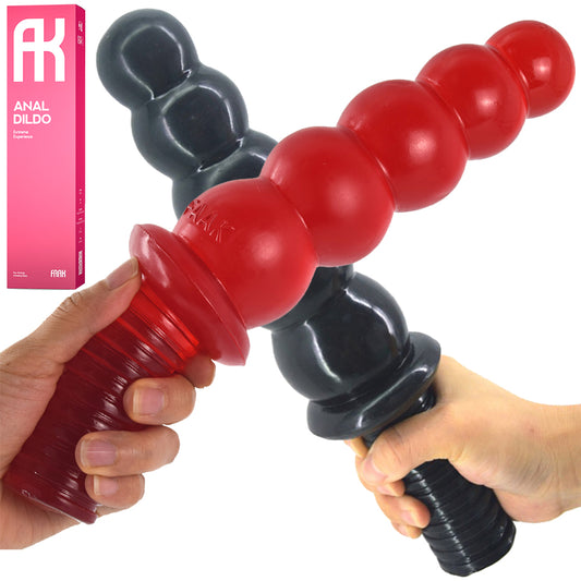 FAAK 60 Huge Anal Dildo 28.5cm XXL Large Thruster Fisting Handle Dong Sex Toy