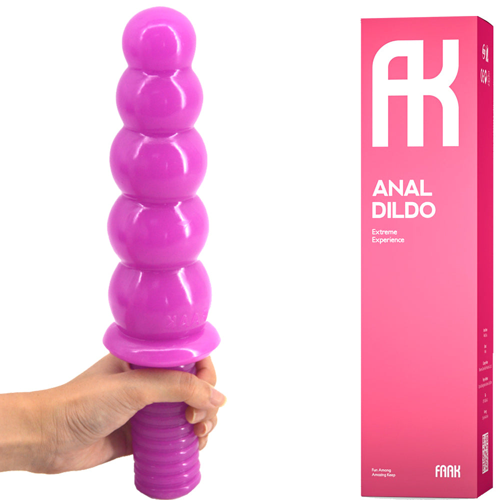 FAAK 60 Huge Anal Dildo 28.5cm XXL Large Thruster Fisting Handle Dong Sex Toy