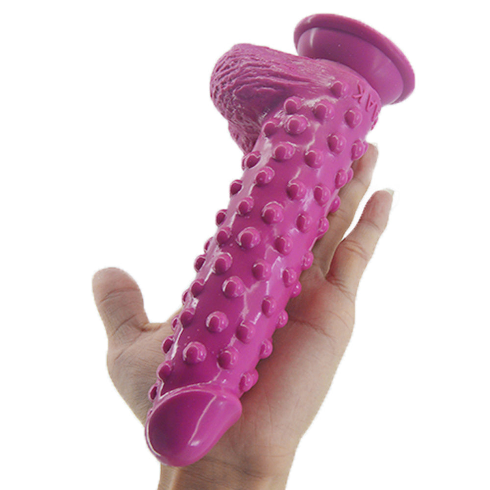 FAAK G126 Large Realistic Dildo Silicone Beaded Alien XL Dong Anal Adult Sex Toy