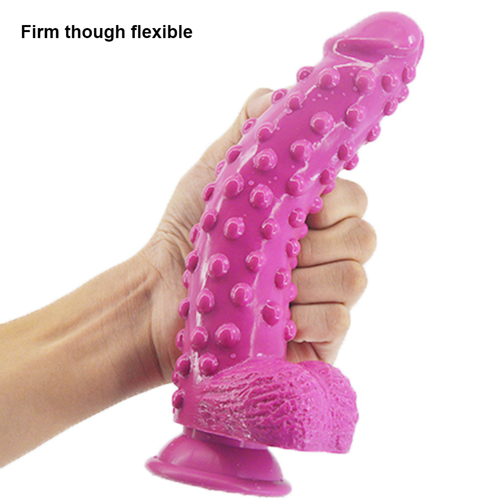 FAAK G126 Large Realistic Dildo Silicone Beaded Alien XL Dong Anal Adult Sex Toy