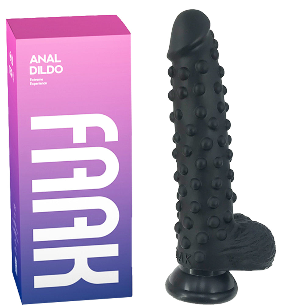 FAAK G126 Large Realistic Dildo Silicone Beaded Alien XL Dong Anal Adult Sex Toy