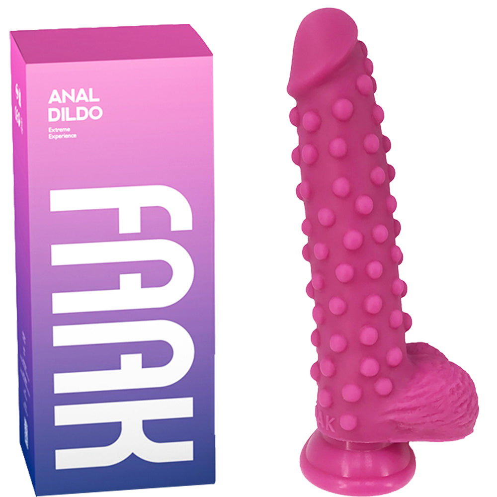 FAAK G126 Large Realistic Dildo Silicone Beaded Alien XL Dong Anal Adult Sex Toy