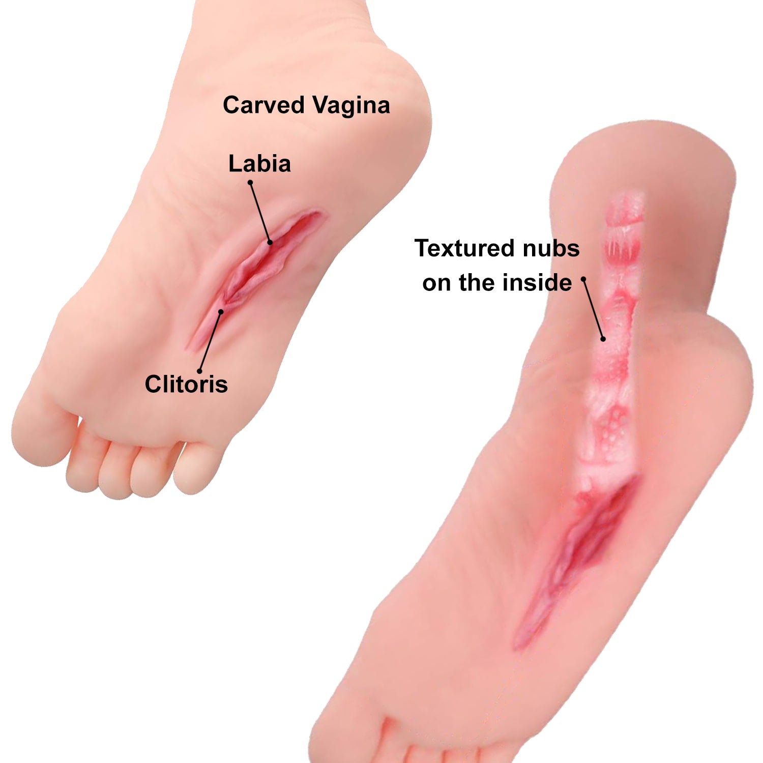 Foot Fetish Male Masturbator Pocket Pussy Kinky Vagina Stroker mojozau Foot Fetish Male Masturbator Pocket Pussy Kinky Vagina Stroker mojozau