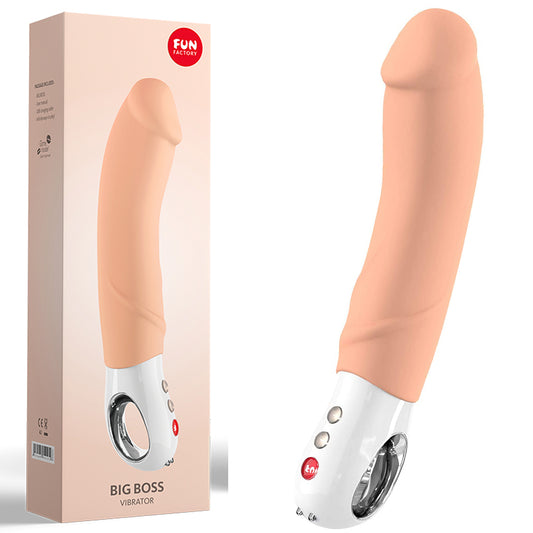 Fun Factory Big Boss G5 G Spot Vibrator Large XL USB Rechargeable Dildo Sex Toy