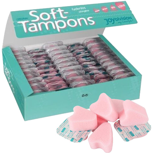 Joy Division Soft Tampon Sponge Sport Spa Love Making 50 Pack