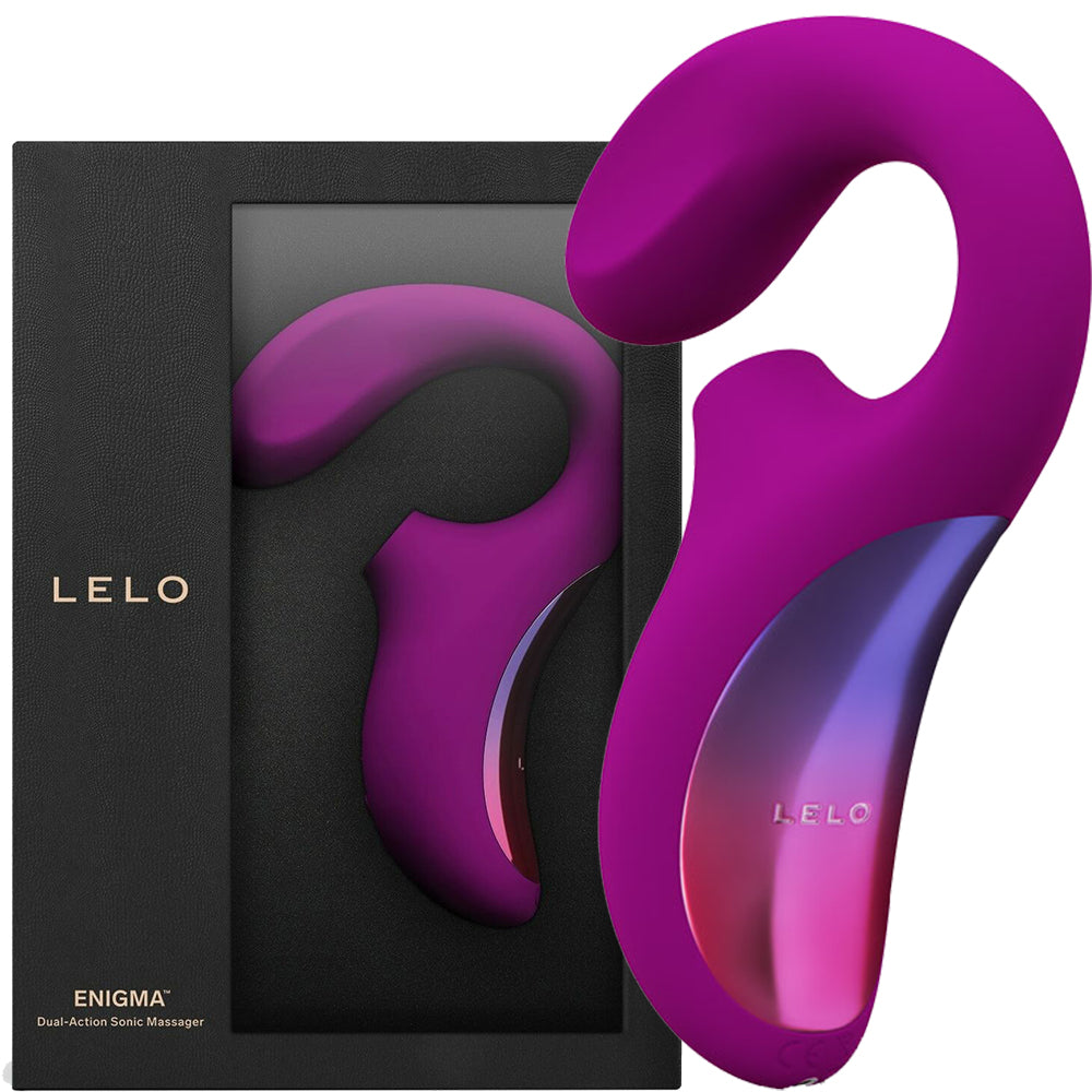 Lelo Enigma Sonic Clitoral Stimulator Sucker G Spot Vibrator Clit Vibe Sex Toy