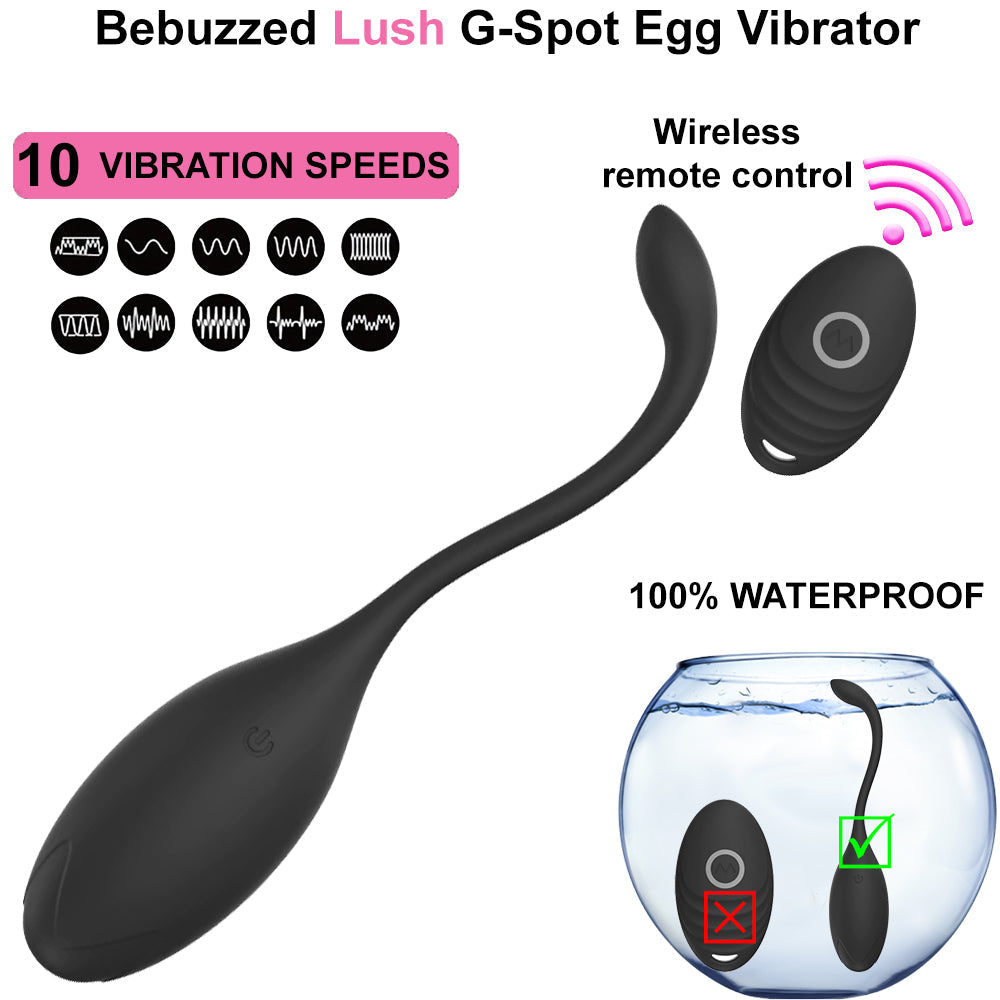 Lush Wearable G-Spot Egg Vibrator Remote Vibrating Bullet mojozau Lush Wearable G-Spot Egg Vibrator Remote Vibrating Bullet mojozau