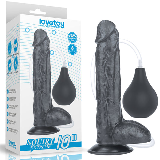 LOVETOY Squirt Extreme 10" Squirting Dildo Realistic Ejaculating Dong