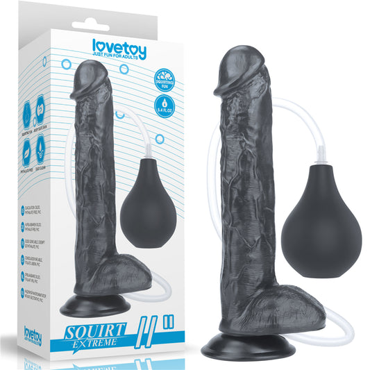 LOVETOY Squirt Extreme 11" Squirting Dildo Realistic Ejaculating Dong