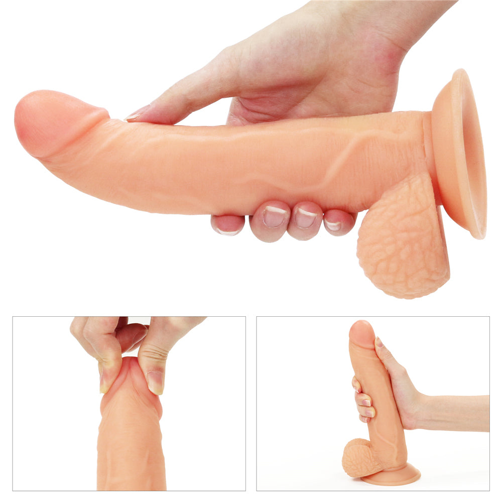 Lovetoy Ingen Easy Strap-On Set 8.5" Dildo and Harness set Unisex