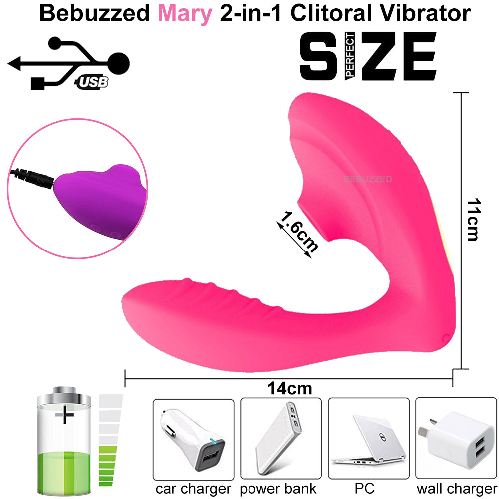 Mary Clitoris Sucking Vibrator Oral Tongue Clit Stimulator Sucker Woman Sex Toy