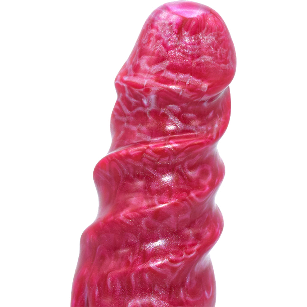 FAAK N5005 Aula 8" Platinum Silicone Anal Plug Dildo