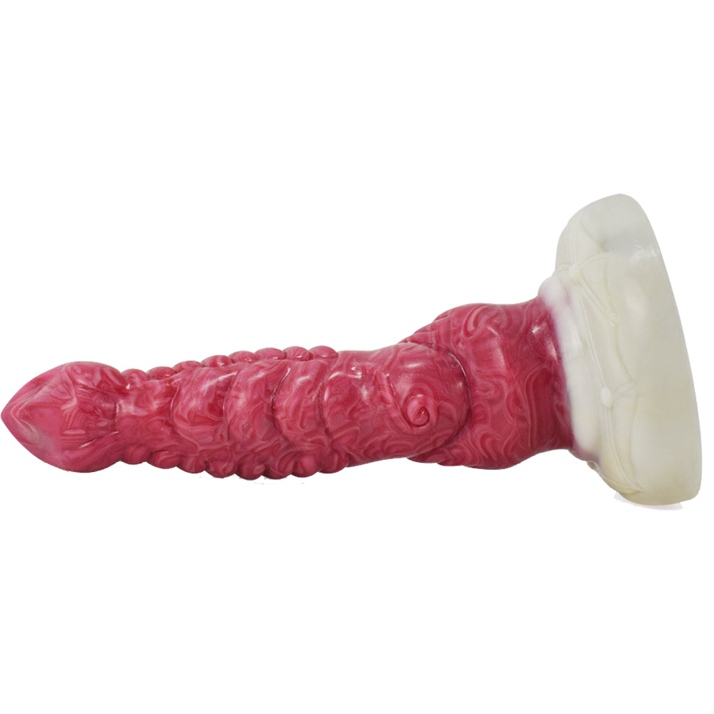 FAAK N5026 Aula 8.5 " Platinum Liquid Silicone Anal Plug Dildo