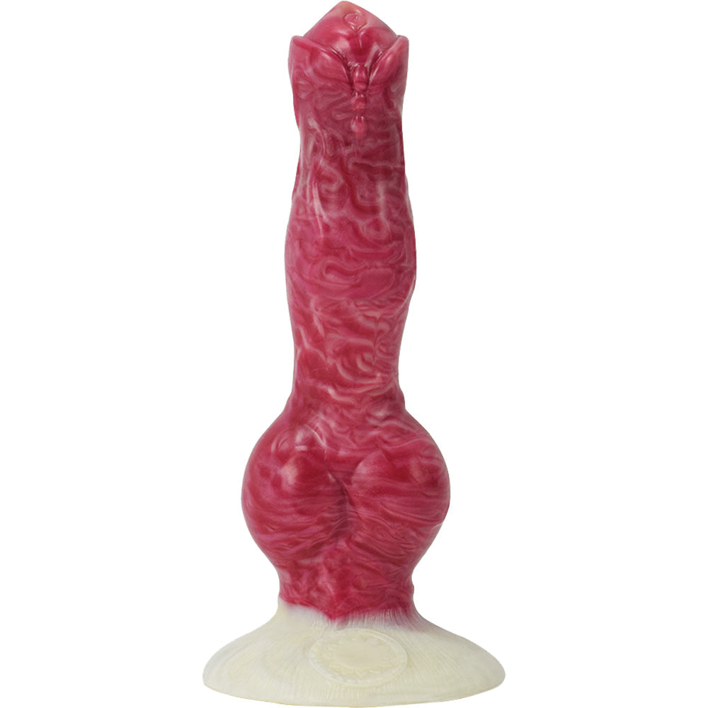 FAAK N5028 Aula 8.2"  Dani Platinum Liquid Silicone Anal Plug Dildo