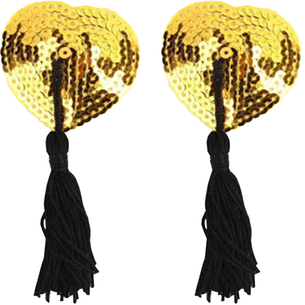 Nipple Tassels Burlesque REUSABLE Stick On Jewelry Sequin Breast Tits Pasties