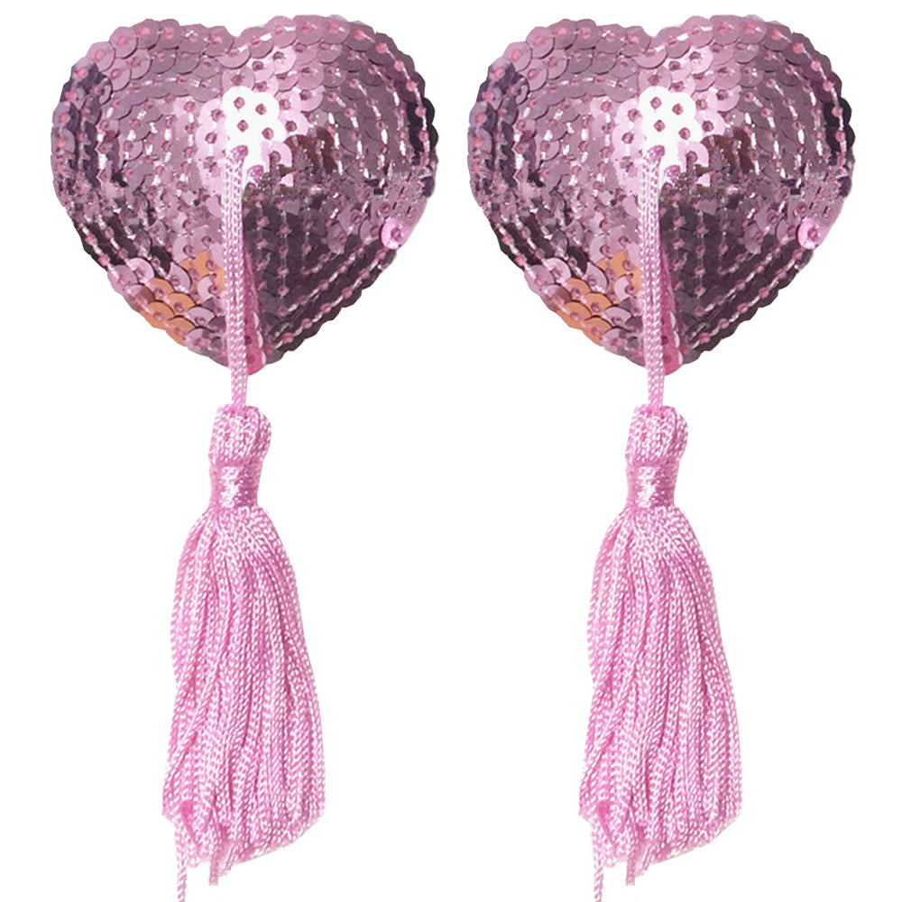 Nipple Tassels Burlesque REUSABLE Stick On Jewelry Sequin Breast Tits Pasties