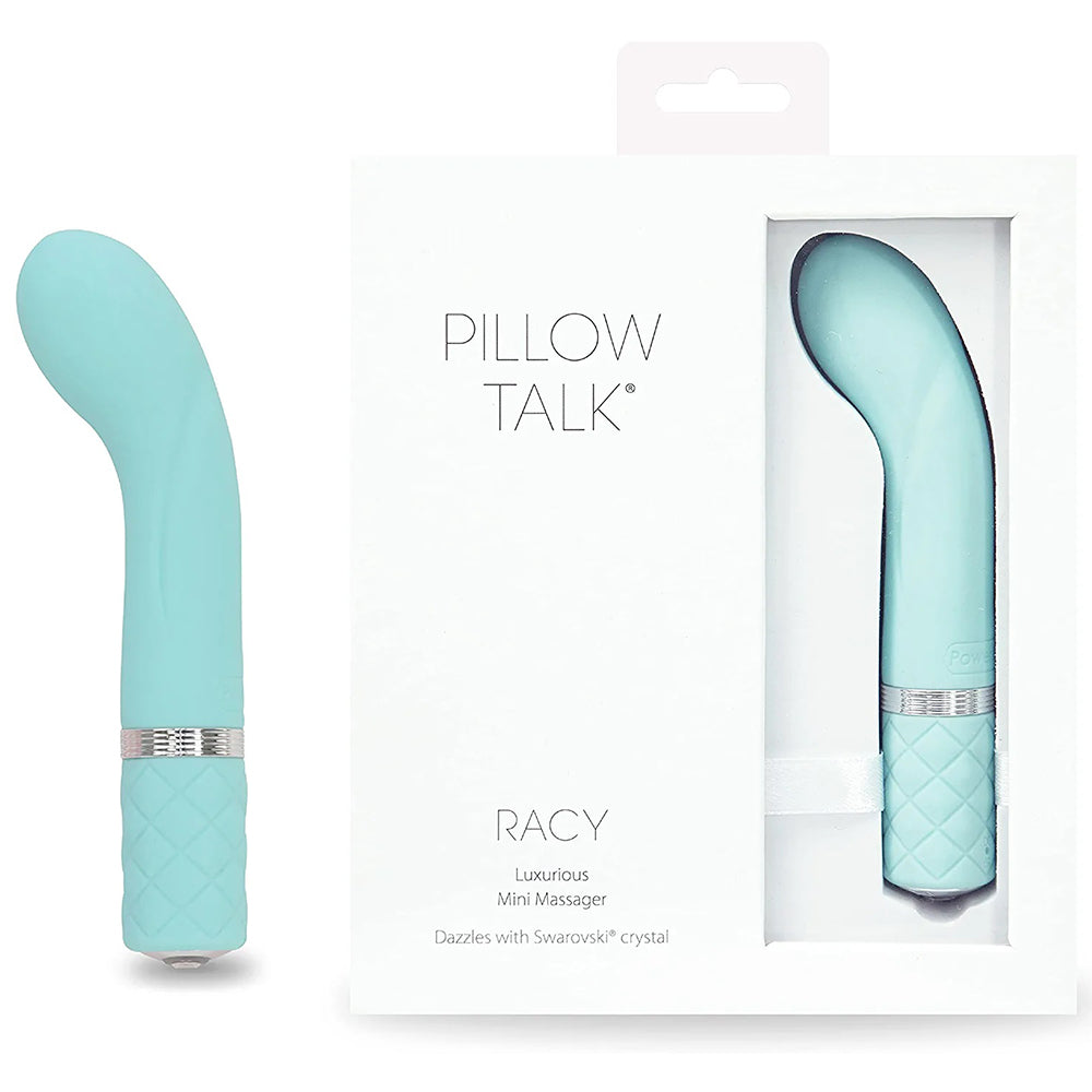 Pillow Talk Racy Bullet Vibrator Teal