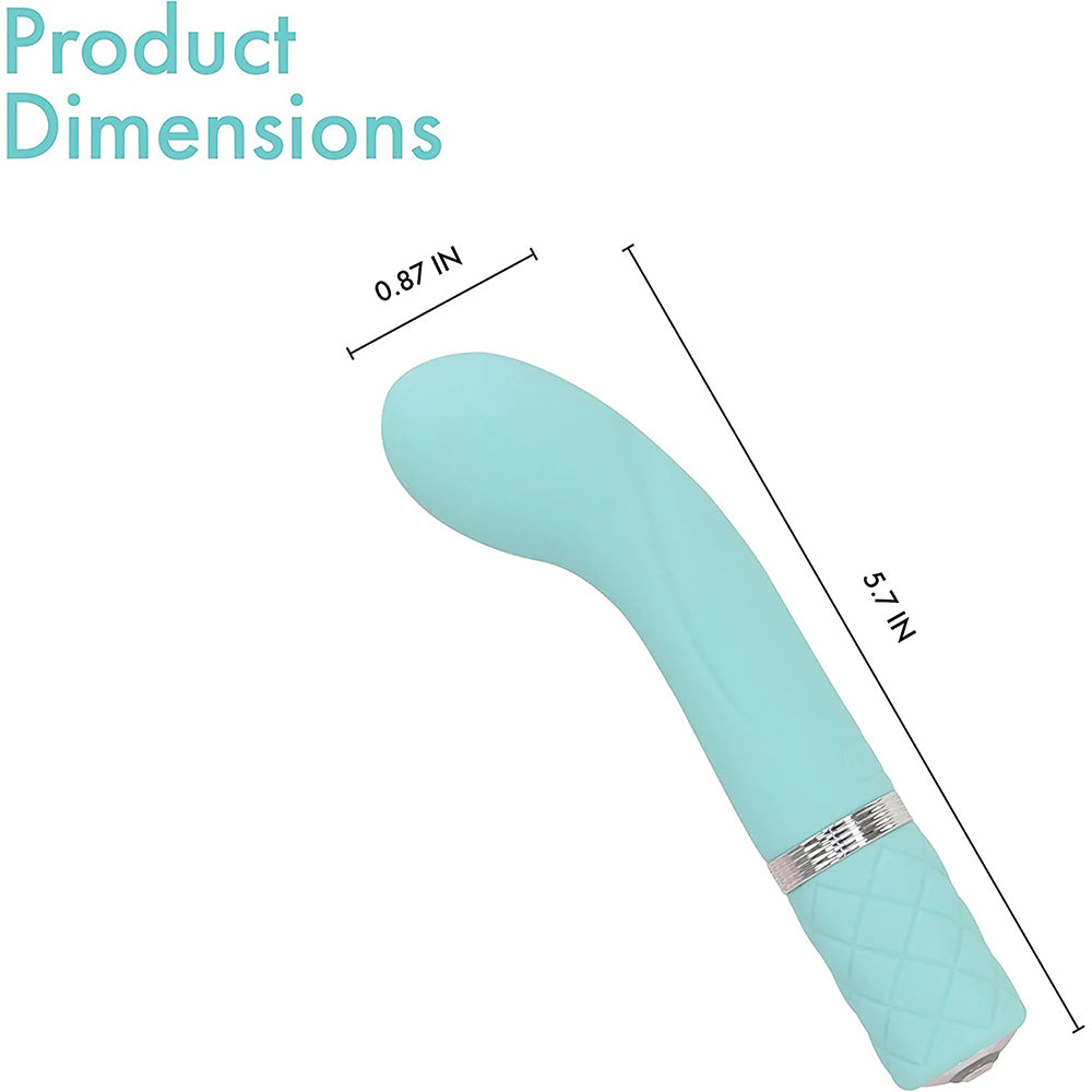 Pillow Talk Racy Bullet Vibrator Teal