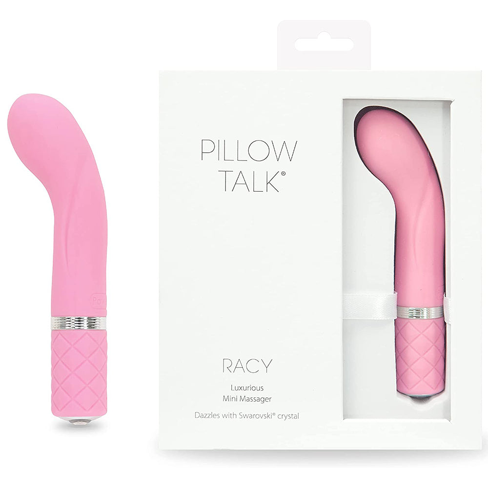 BMS Pillow Talk Racy Bullet Vibrator Teal or Pink Rechargeable Sex Toy