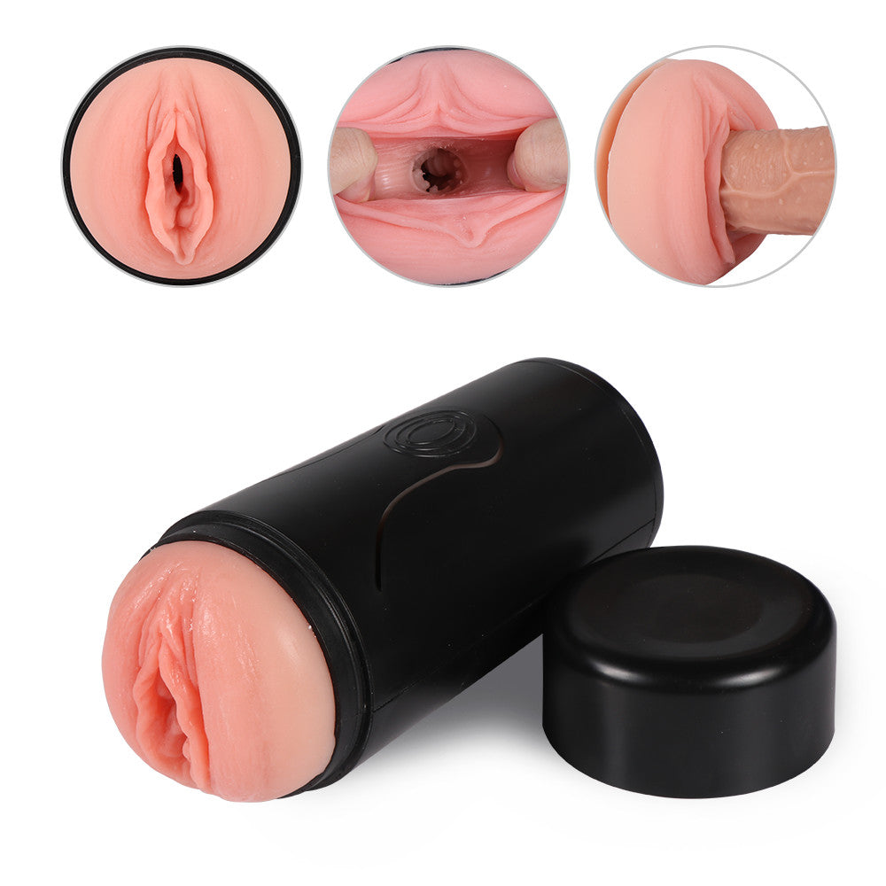 Sandy 3D Realistic Male Masturbator Cup Pocket Pussy Mens Penis Stroker Vagina