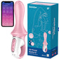 7" Satisfyer Air Pump Booty 5+ INFLATABLE G Spot Anal APP Vibrator USB Sex Toy