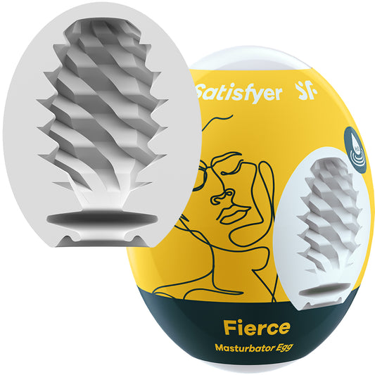 Satisfyer Masturbator Egg Fierce Male 3D Stroker