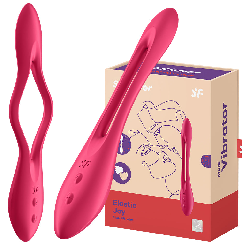 Satisfyer Elastic Game Joy Rechargeable Flexible Clitoral Vibrator Powerful Vibe