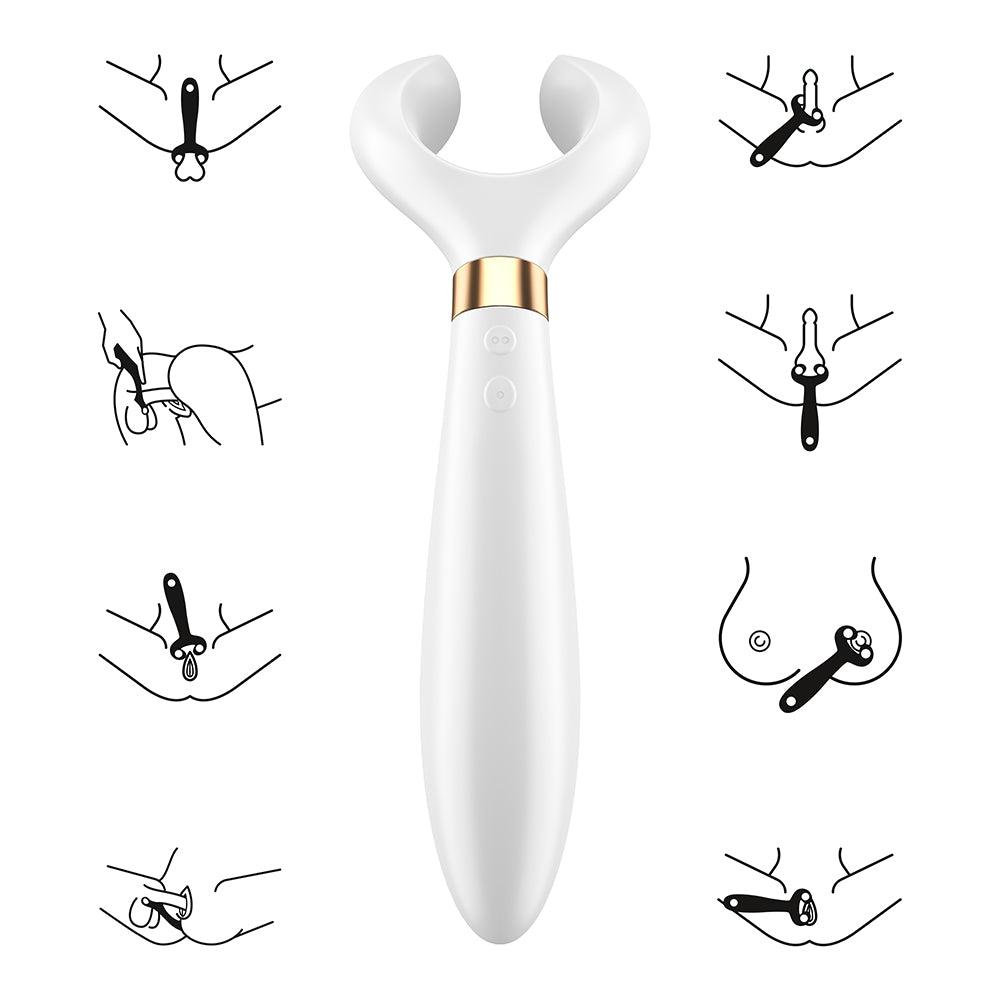 Satisfyer Endless Fun Couples Vibrator Rechargeable White