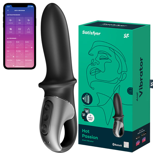 Satisfyer Hot Passion APP Remote Control Warming Anal G Spot Vibrator